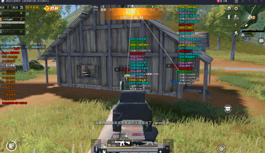 和平精英「毛豆直装」辅助外挂